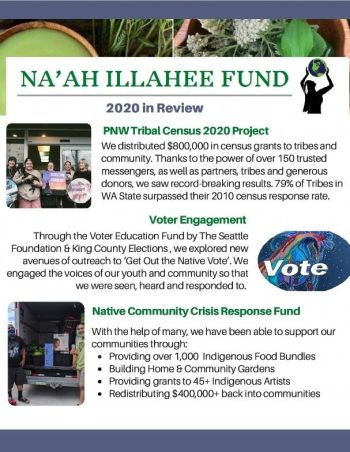 Na'ah Illahee Fund 2020 Year in Review